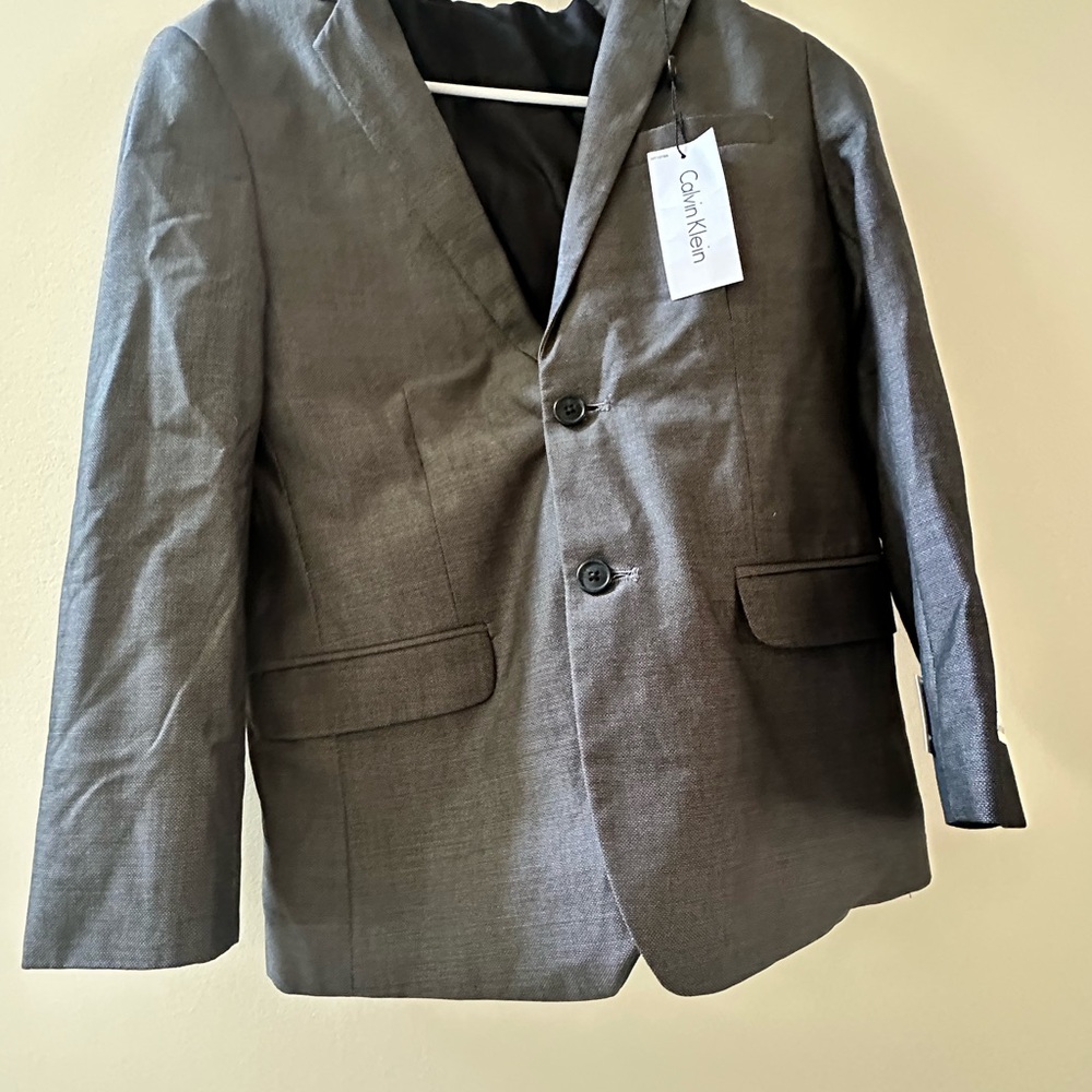 Calvin Klein Charcoal Blazer for Men